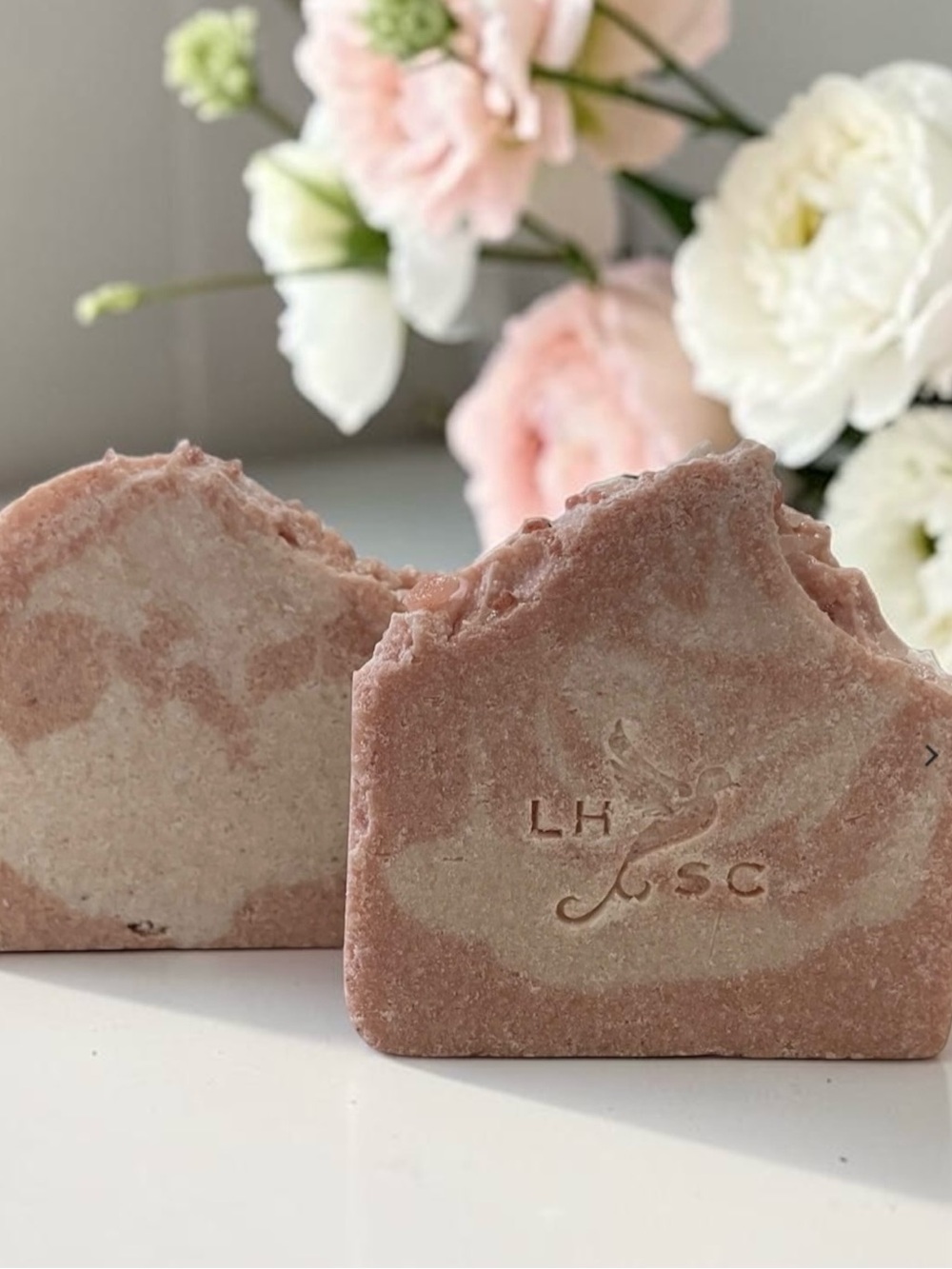 Handcrafted Goat’s Milk Himalayan Pink Salt Spa Soap Small Batch Artisan Bar
